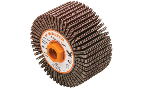 Coolcut® 10 Pc. 4-1/4 x 3 x 5/8"-11 60G Flap Drum   07J426