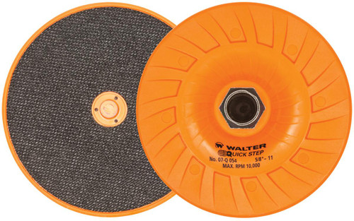Quick-Step® 5 x 5/8"-11 Backing Pad   07Q054