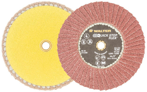 Quick-Step Flex® 10 Pc. 5" 60G Flap Disc   07Q506