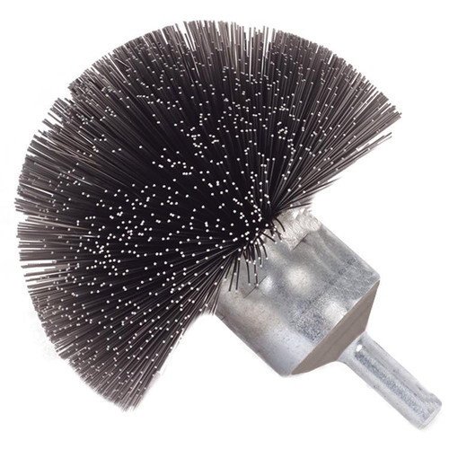 Allsteel® 1-1/2 x 1/4" Spherical Mounted Crimped Wire Brush   09C215
