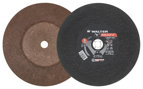 Railcut II Fast Cut® 10 Pc. 14 x 5/32 x 1" A-24 Cut-Off Wheel   11V145