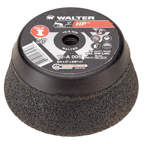 HP® 5 x 5/8"-11 A-16 Cup Wheel   12A005