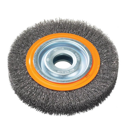 7 x 1-1/4" Crimped Wire Wheel Brush   WAL 13B075