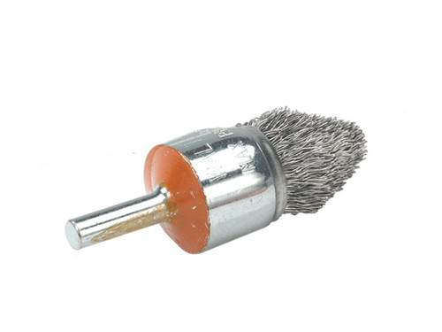 3/4 x 1/4" Conical Mounted Crimped Wire Brush   13C028