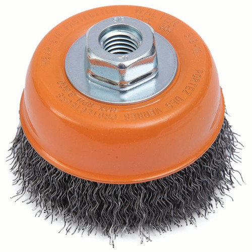 5 x 5/8"-11 Crimped Wire Cup Brush   13E504