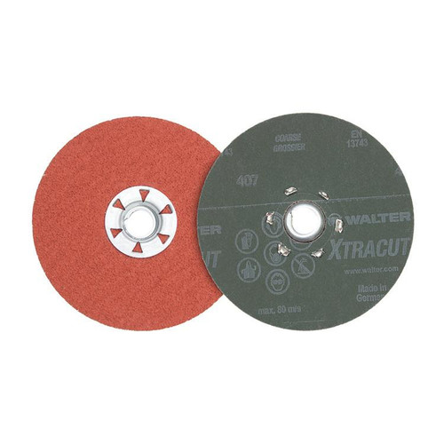 Xtracut® 25 Pc. 4-1/2 x 5/8"-11 60G Quick Change Sanding Disc   15A476