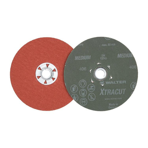 Xtracut® 25 Pc. 5 x 5/8"-11 80G Quick Change Sanding Disc   15A528