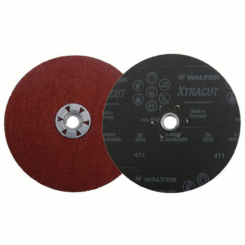 Xtracut® 1 Pc. 6 x 5/8"-11 36G Quick Change Sanding Disc   15A623