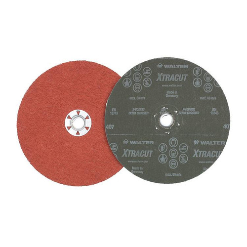 Xtracut® 25 Pc. 7 x 5/8"-11 36G Quick Change Sanding Disc   15A723