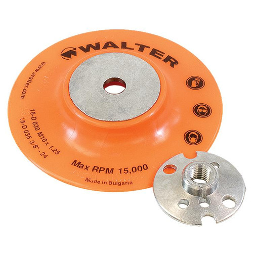 4 x 3/8"-24 Backing Pad Assembly   15D035