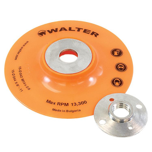 4-1/2 x 5/8"-11 Backing Pad Assembly   15D044