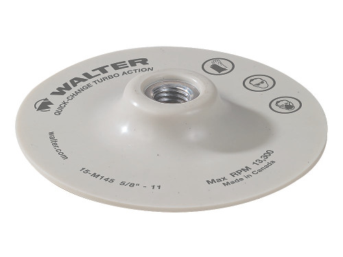 4-1/2 x 5/8"-11 TURBO® Backing Pad Assembly   15M145