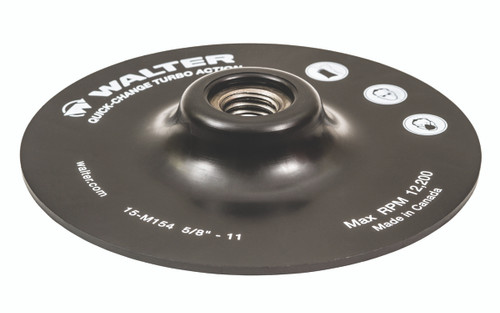 5 x 5/8"-11 TURBO® Backing Pad Assembly   15M154