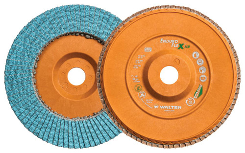 Enduro-Flex ALU® 10 Pc. 6 x 7/8" 40G Flap Disc   15U704