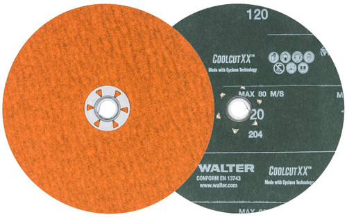 Coolcut XX® 25 Pc. 7 x 5/8"-11 Quick Change Sanding Disc   15X732