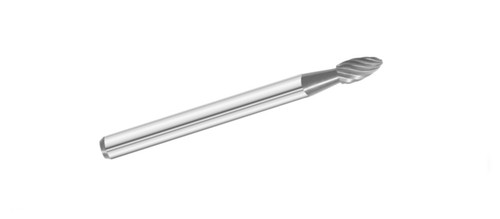 1/8" Miniature Flame Carbide Burr  SH-41