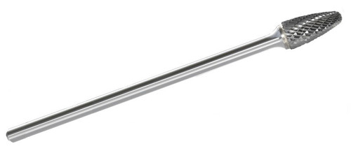 3/8" Tree Radius DC Carbide Burr Long Shank  SF-3L6