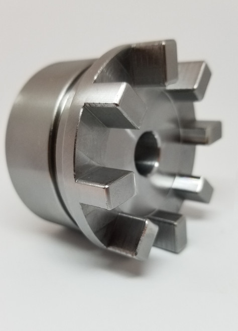 Quick Flex Stainless Plain Bore Coupler Half  QF100S303XPB