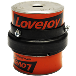 5/8" Shaft Lovejoy® Jaw Style Coupling Half   LC090-HUB-5/8-3/16X3/32KW