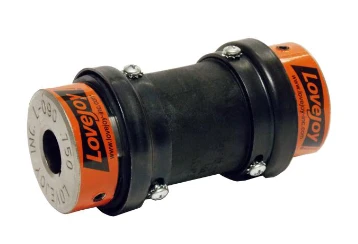 1-1/8" Shaft Lovejoy® Type RRS100 Spacer Coupling Jaw Style Coupling Half   RRS100-HUB-1-1/8-1/4X1/8KW