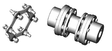 RSB Shaft Lovejoy® DI132-6 Series Drop In Spacer Disc Coupling Hub   DI132-6-HUB-RSB