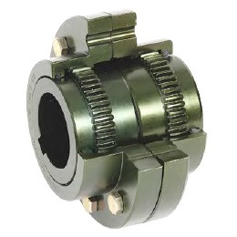 3-7/8" Shaft Lovejoy® Series F-4.5 Flex Flanged Gear Coupling Half   F-4.5-HUB-3-7/8-1"X1/2KW