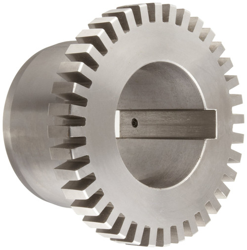 60mm Shaft Lovejoy® Series 1070 Grid Coupling Half   1070-HUB-60MMH7-18X4.4MMKW