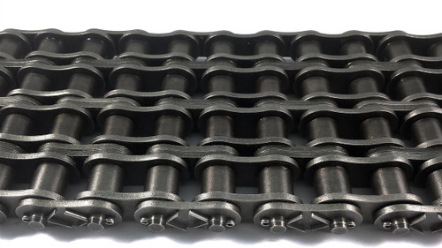 Heavy Cottered Roller Chain w/Hardened Pins - Four Row - 10' Box  DRV-120HZ-4C-10FT