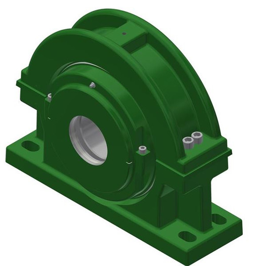4-15/16" Heavy Series Split Cylindrical Expansion Bearing w/ Housing & Support - Kevlar Packing Seal   HSE415BXHSKPS