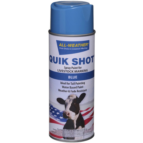 ALL-WEATHER QUIK SHOT BLUE INVERTED TIP  061193
