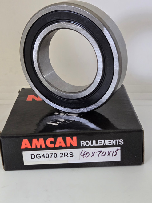 40x70x15 Single Row Ball Bearing  DG4070-2RS