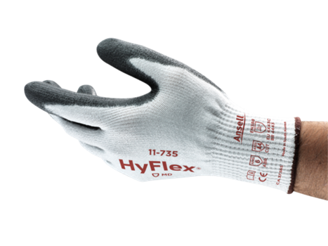 Ansell Hy-Flex® Polyurethane Coated Cut Resistant Glove  11-735