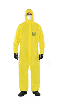 Ansell AlphaTec® 2300 Series Pathogen/Bloodborne Chemical Suit w/Hood  YY23-B-92-111