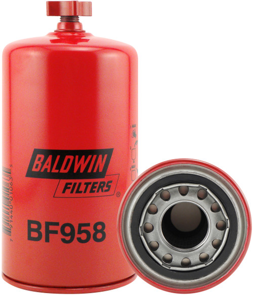 Fuel Storage Tank Spin-on with Drain  BF958