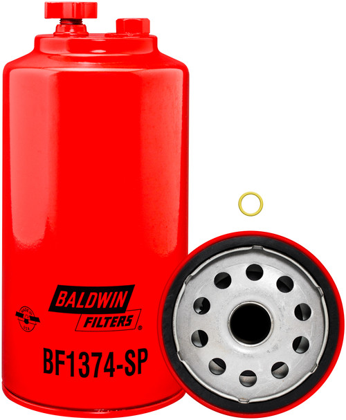 Fuel/Water Separator Spin-on with Drain and Sensor Port  BF1374-SP