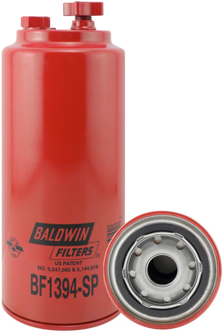 Fuel/Water Separator Spin-on with Drain and Sensor Port  BF1394-SP