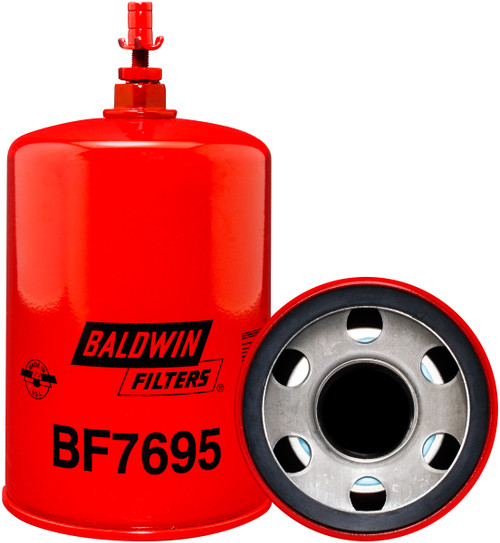 Resin Ribbon Fuel Coalescer Spin-on with Drain  BF7695