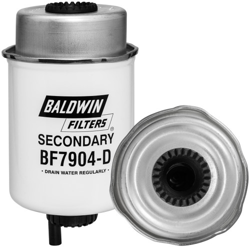 Secondary Fuel/Water Separator Element with Drain  BF7904-D