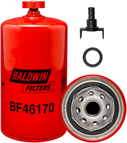Fuel/Water Separator Spin-on with Drain  BF46170