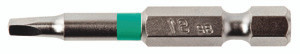 Robertson Power Bit #1 x 2" Green  74121