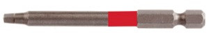 Robertson Magnetic Driver Bit #2 x 3" Red  75132