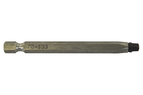 Robertson Power Bit #3 x 3" Plain Finish  78133