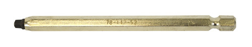 Robertson Power Bit #2 x 4" Plain Finish  78142