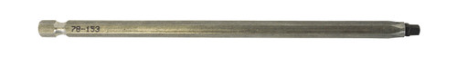 Robertson Power Bit #3 x 6" Plain Finish  78153
