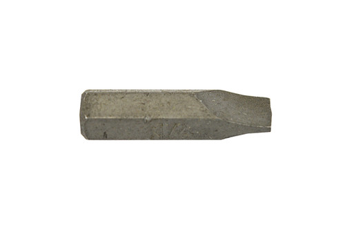 Slotted Insert Bit 1/4"x1" Plain Finish  78302