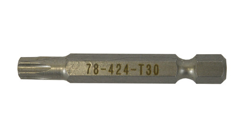 Torx® Power Bit T30 x 2" Plain Finish  78424