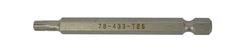 Torx® Power Bit T25 x 3" Plain Finish  78433