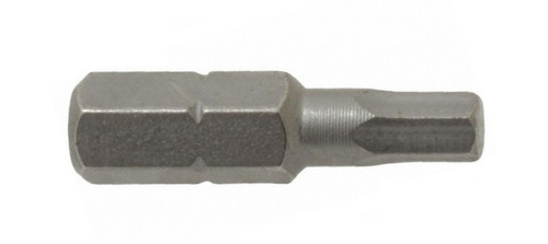 Hex Insert Bit 1/4 x 1" Plain Finish  78507