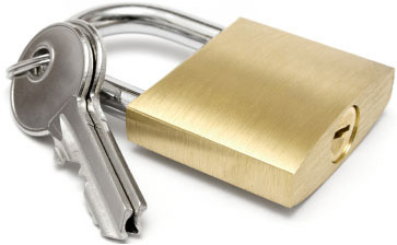 Brass Padlock 25 x 14mm - Keyed Different  2251525