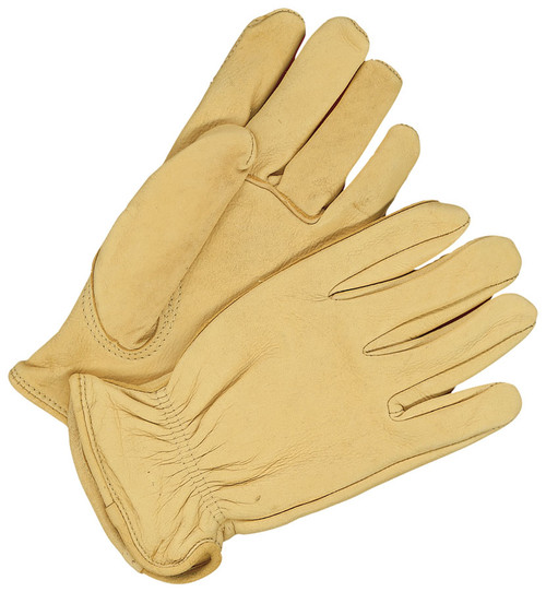 Grain Deerskin Driver Keystone Thumb Tan  20-1-366